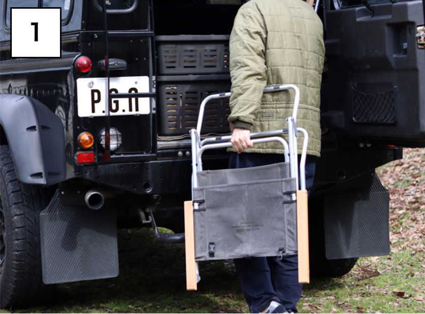 s*3様 【カバー付き】WAXED CANVAS ROVER CHAIR TYP POST GENERALオリジナル WAXED CANVAS ROVER CHAIR -ワックスド
