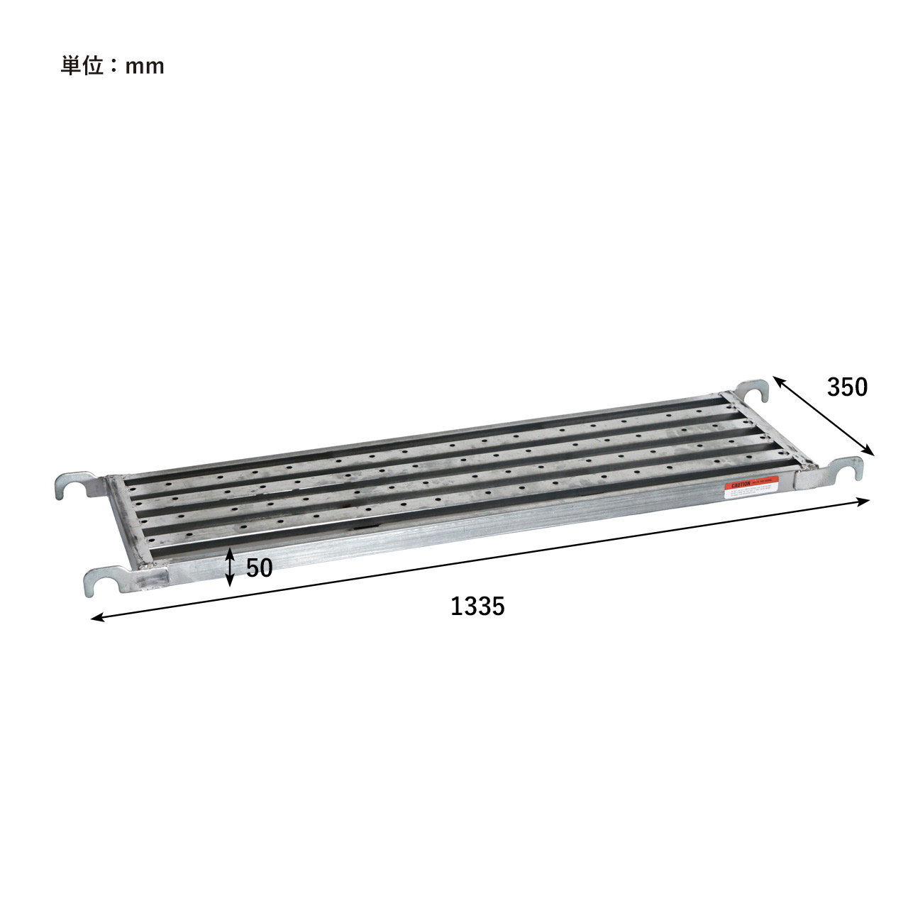 SCAFFOLD LIKE SHELF PLANK / スカフォールドライク シェルフ用棚板