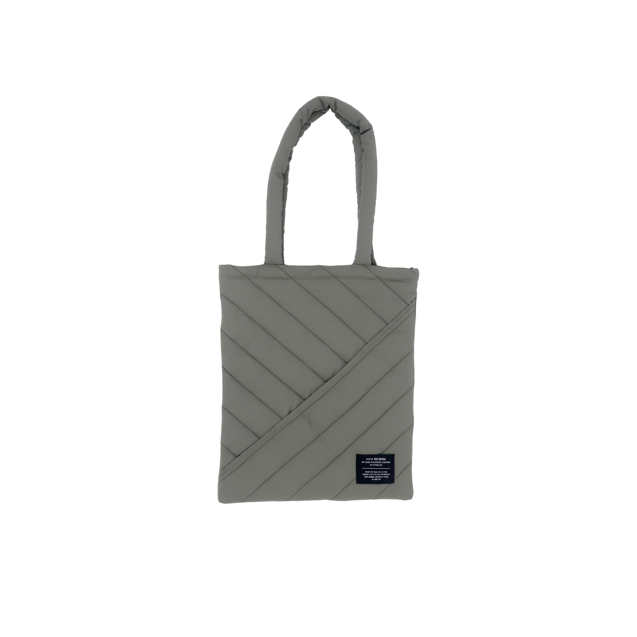 QUILTED STANDARD TOTE / キルティッド スタンダードトート - GRAY