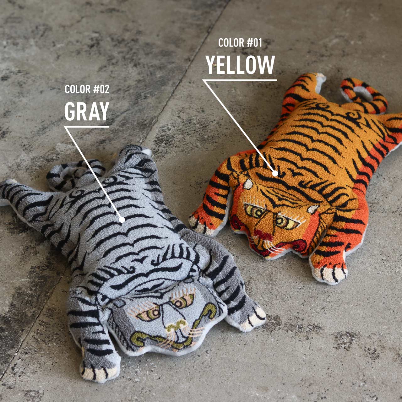 PLUMP ELECTRIC HOT WATER BAG & CUSHION TIGER / プランプ充電式