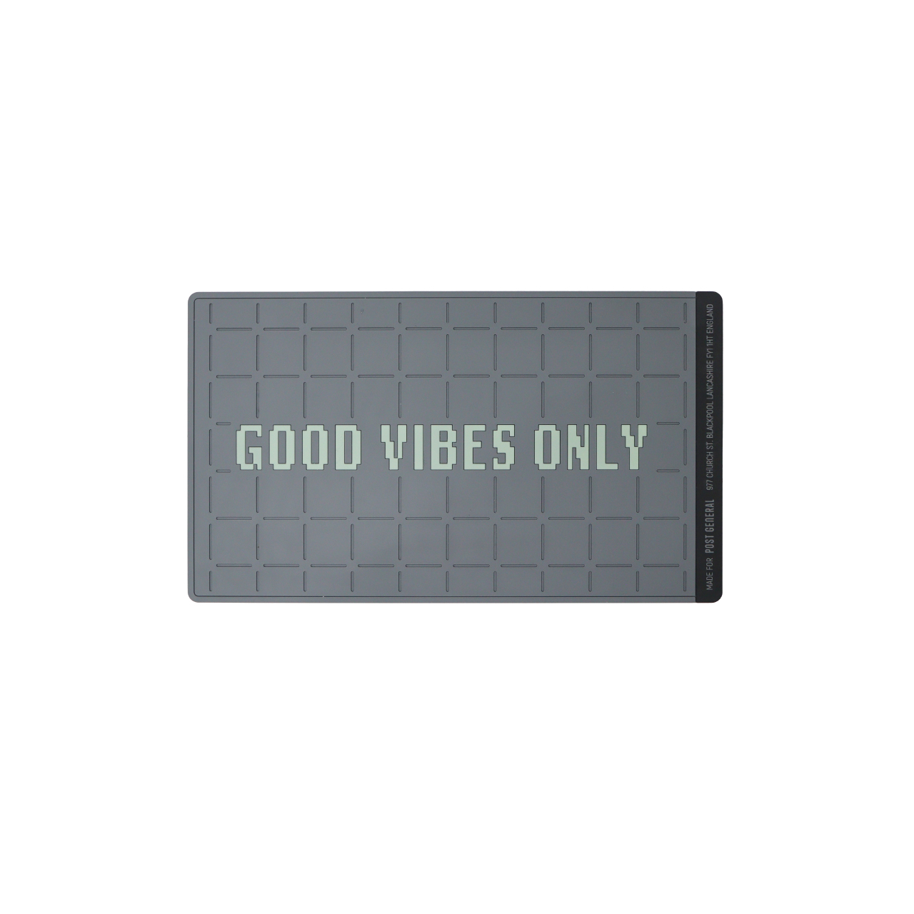 RUBBER LUMINOUS DOOR MAT GOOD VIBES ONLY / ラバールミナス