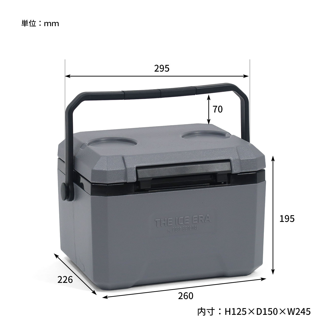 THE ICE ERA HARD-SHELL COOLER NEO 5L / ジ アイスエラ ハードシェル