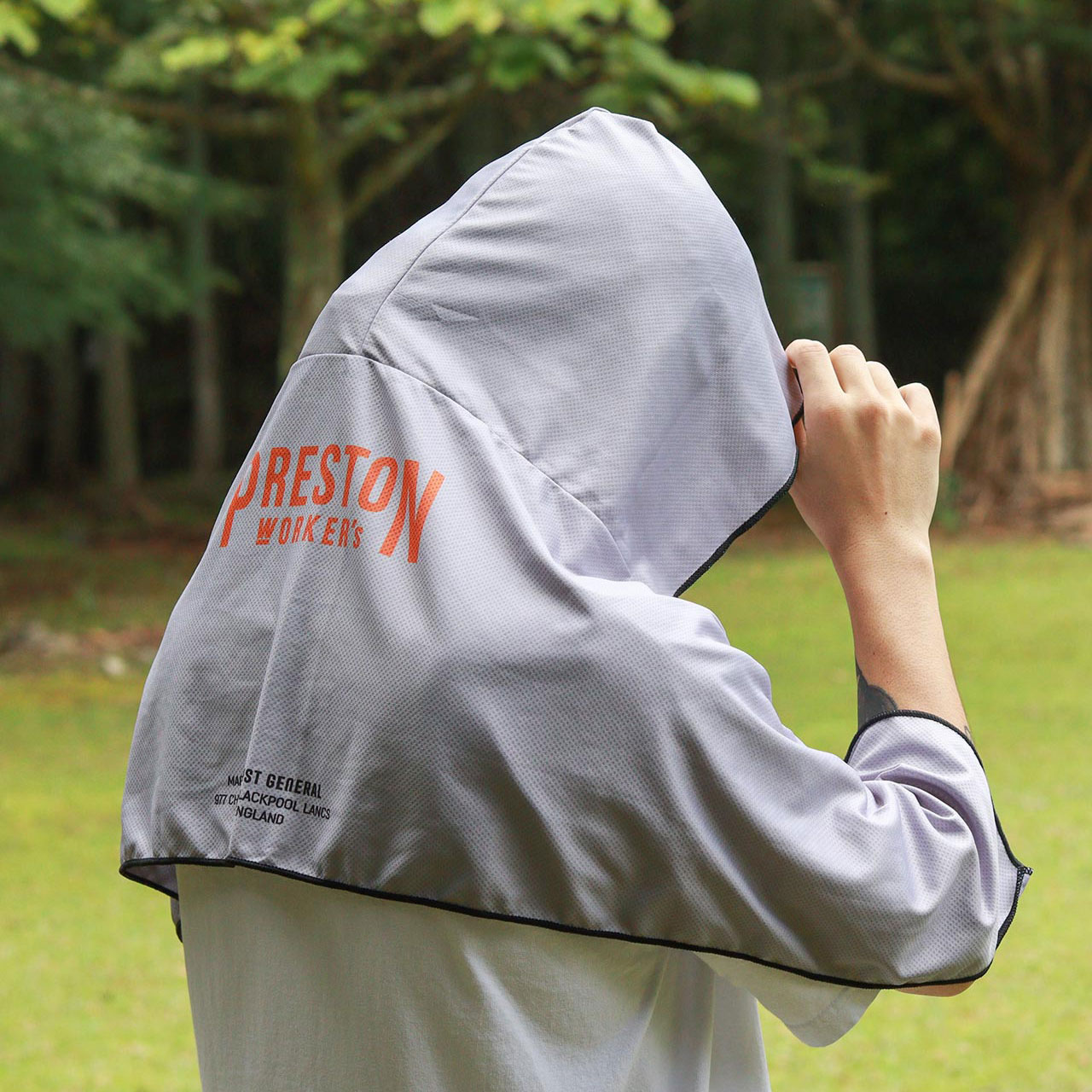 QUICK-DRY HOODIE TOWEL UV / クイックドライフーディータオル UV - 2