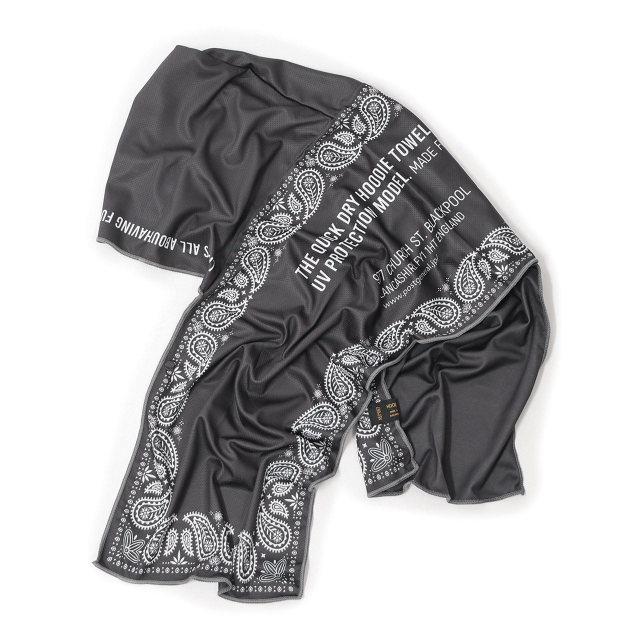 QUICK-DRY HOODIE TOWEL UV / クイックドライフーディータオル UV - 7