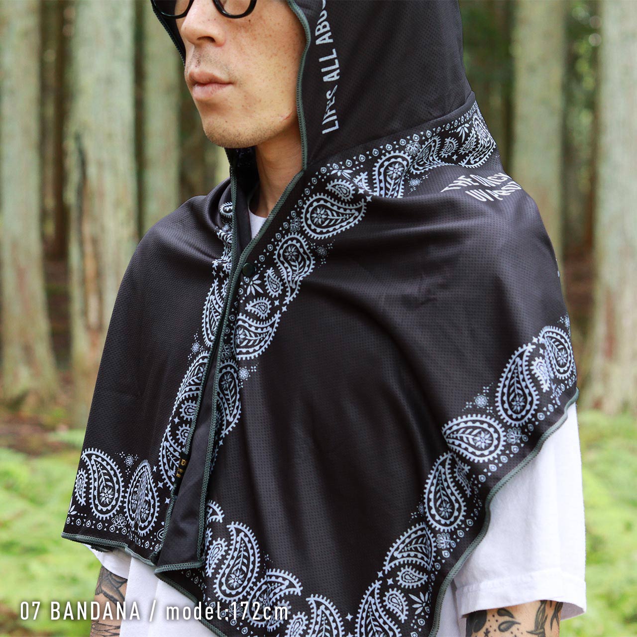 QUICK-DRY HOODIE TOWEL UV / クイックドライフーディータオル UV - 10