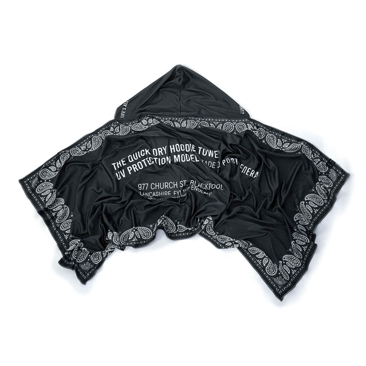 QUICK-DRY HOODIE TOWEL BIG UV / クイックドライフーディータオル
