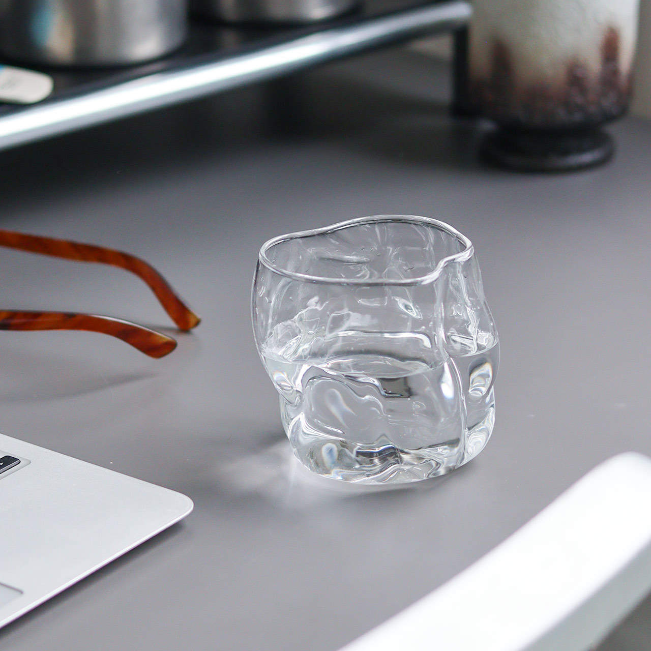 WIRE DANISH ART GLASS / ワイヤー デニッシュアートグラス - GRAY