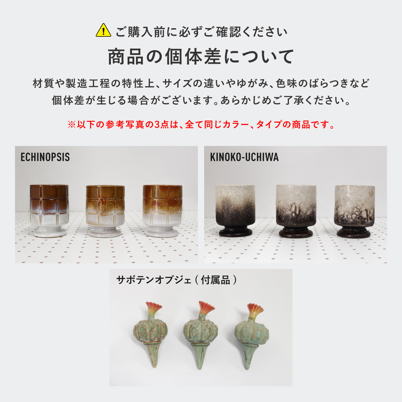 THE CACTI POT / ザ カクティポット - KINOKO-UCHIWA 【982670005