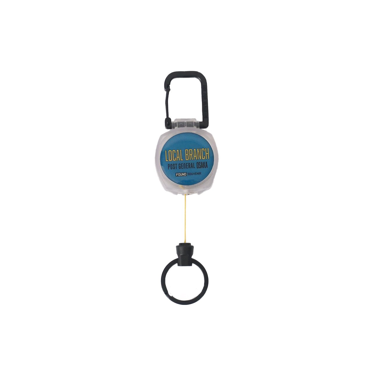 FOUND SOUVENIR COLOR CODE REEL KEY HOLDER / ファウンドスーベニア