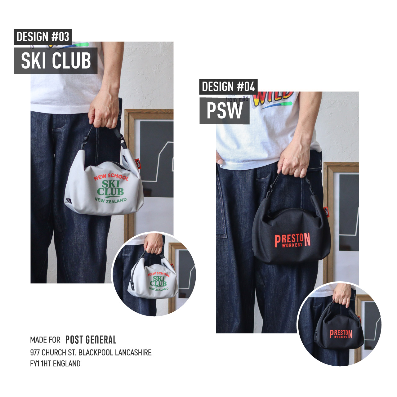 FOUND SOUVENIR COOLER BAG / ファウンドスーベニア クーラーバッグ