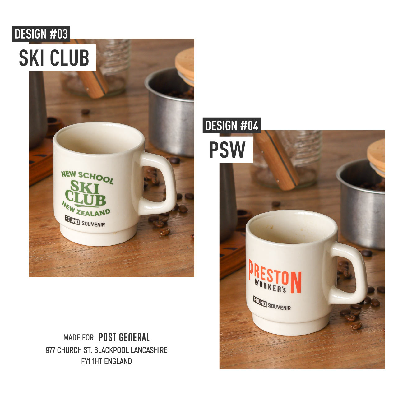 FOUND SOUVENIR MUG CUP / ファウンドスーベニア マグカップ - HATCHET