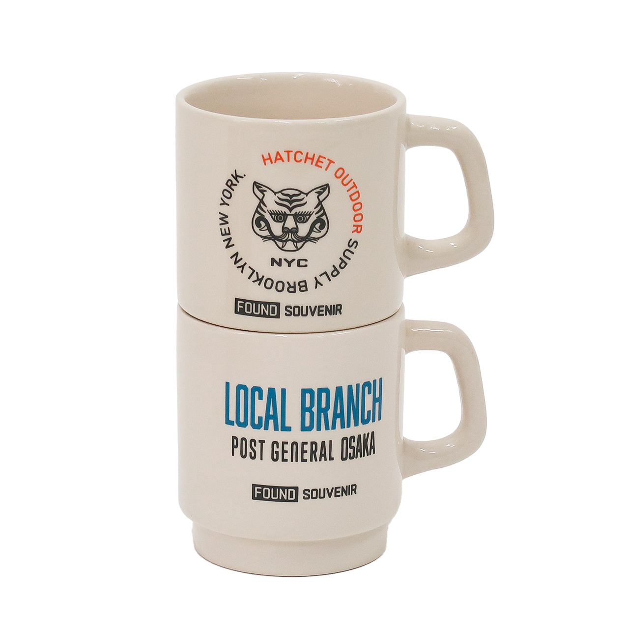 FOUND SOUVENIR MUG CUP / ファウンドスーベニア マグカップ - SKI