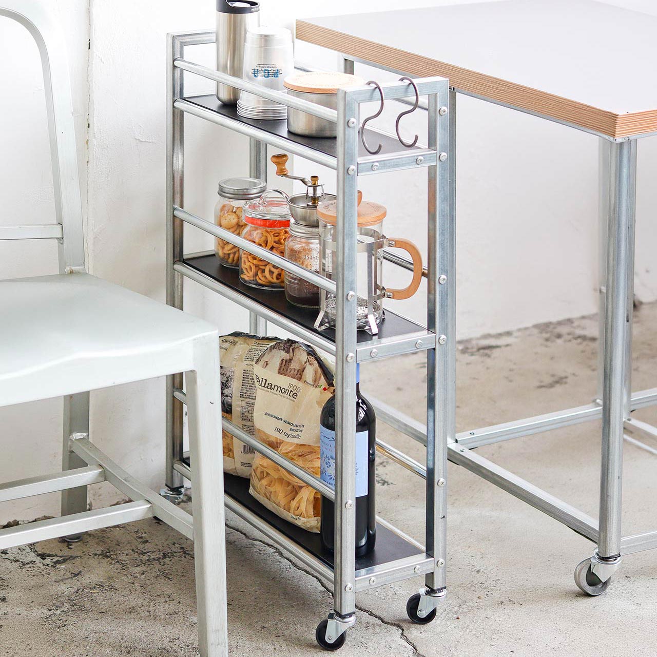 INDUSTRIAL KITCHEN WAGON / インダストリアル キッチンワゴン