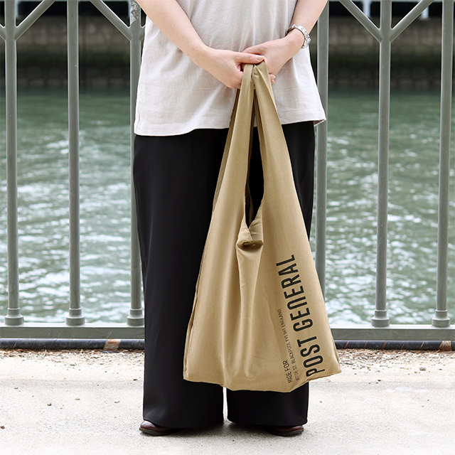 SHOPPER BAG / ショッパーバッグ - BLACK 【982040018】 | POST GENERAL