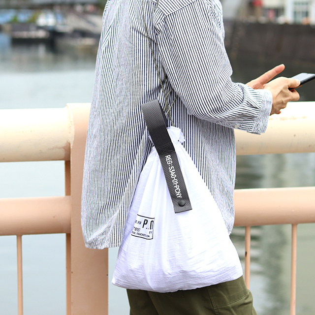 PACKABLE PARACHUTE NYLON BAG / パッカブル パラシュートナイロン