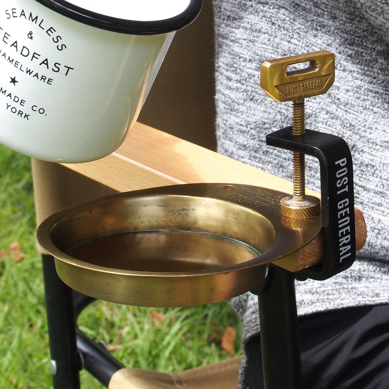 GOOD VIBE TRAY ROUND / グッドバイブトレーラウンド - GOLD