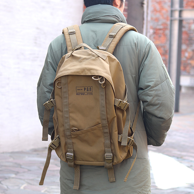BACKPACK model 907 / バックパック モデル907 - WOLF BROWN
