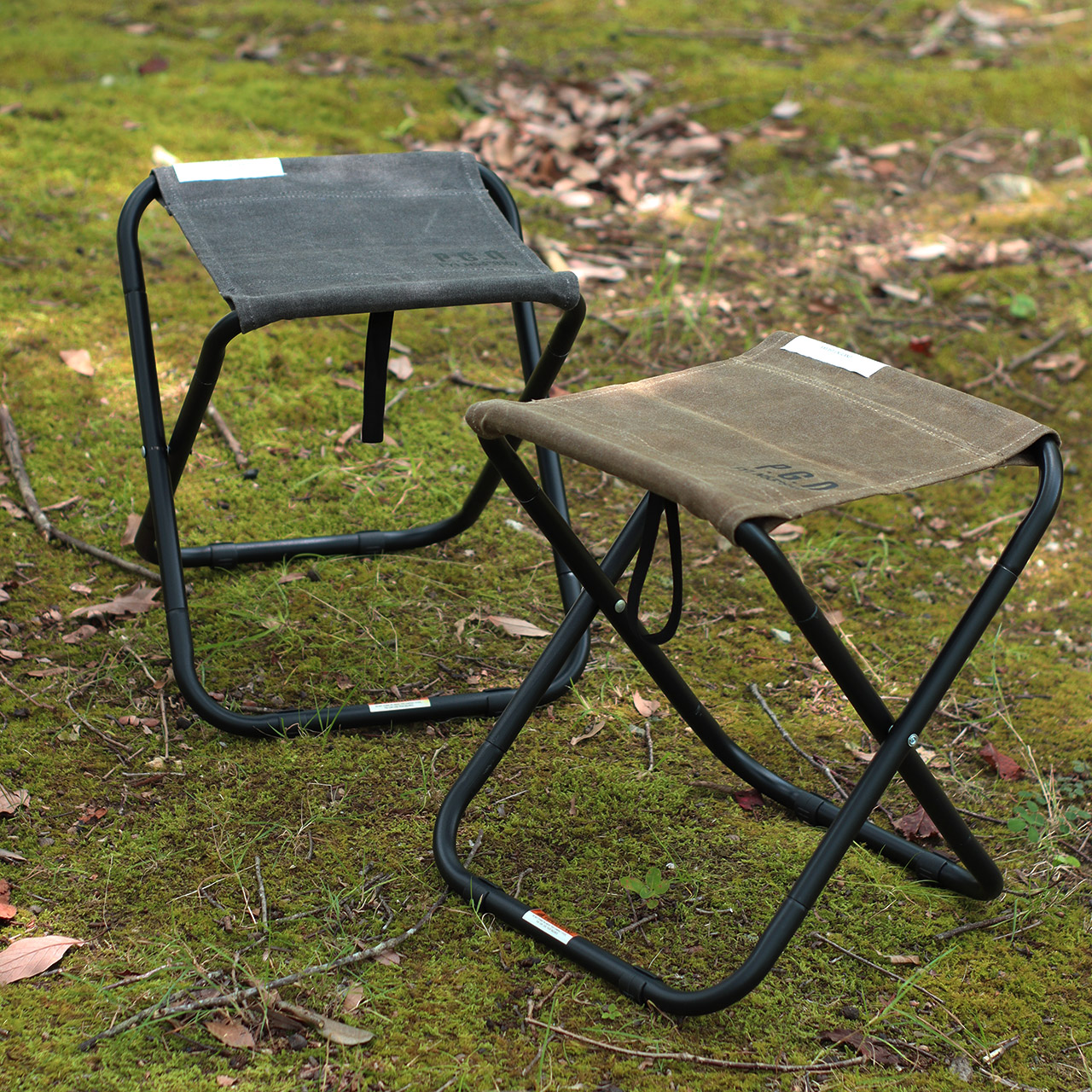 WAXED CANVAS COMPACT STOOL / ワックスドキャンバス コンパクト