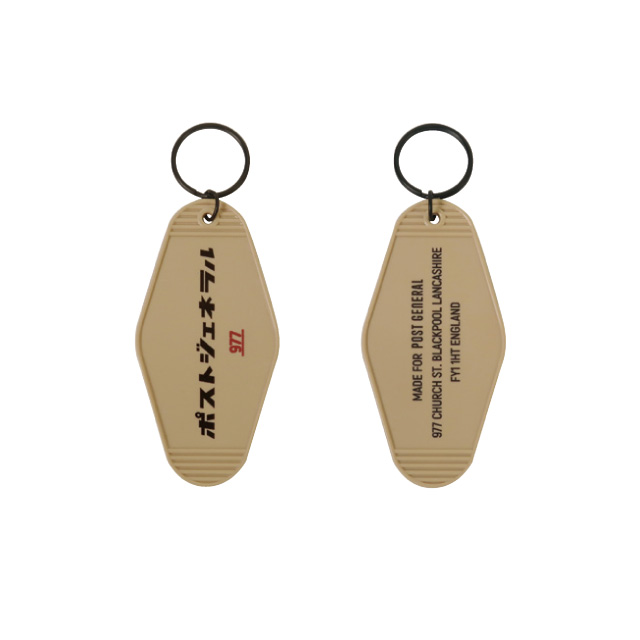 THE HOTEL KEY HOLDER / ザ ホテルキーホルダー - SAND BEIGE
