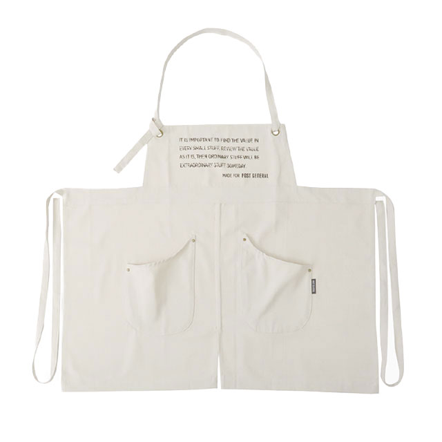 WORK APRON 421 / ワークエプロン 421 - OFF WHITE 【982140069
