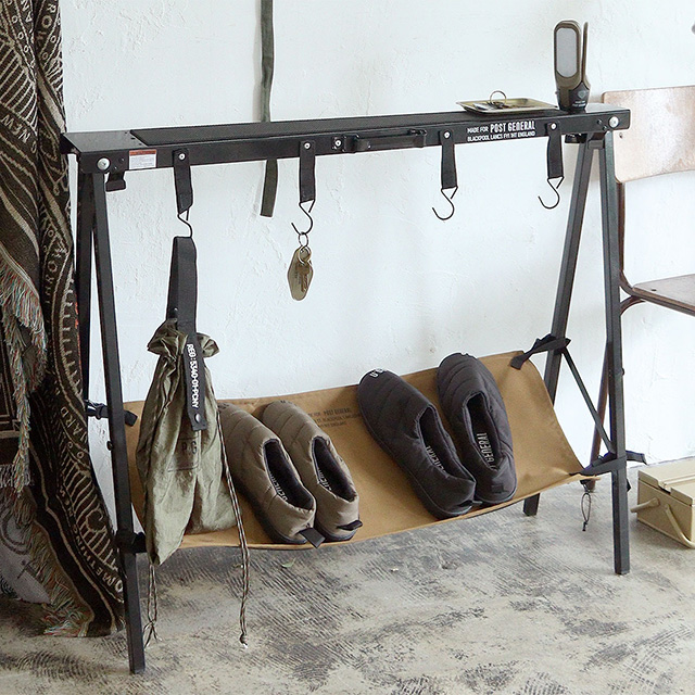 SAWHORSE & HANGER / ソーホース＆ハンガー - BLACK 【982160014
