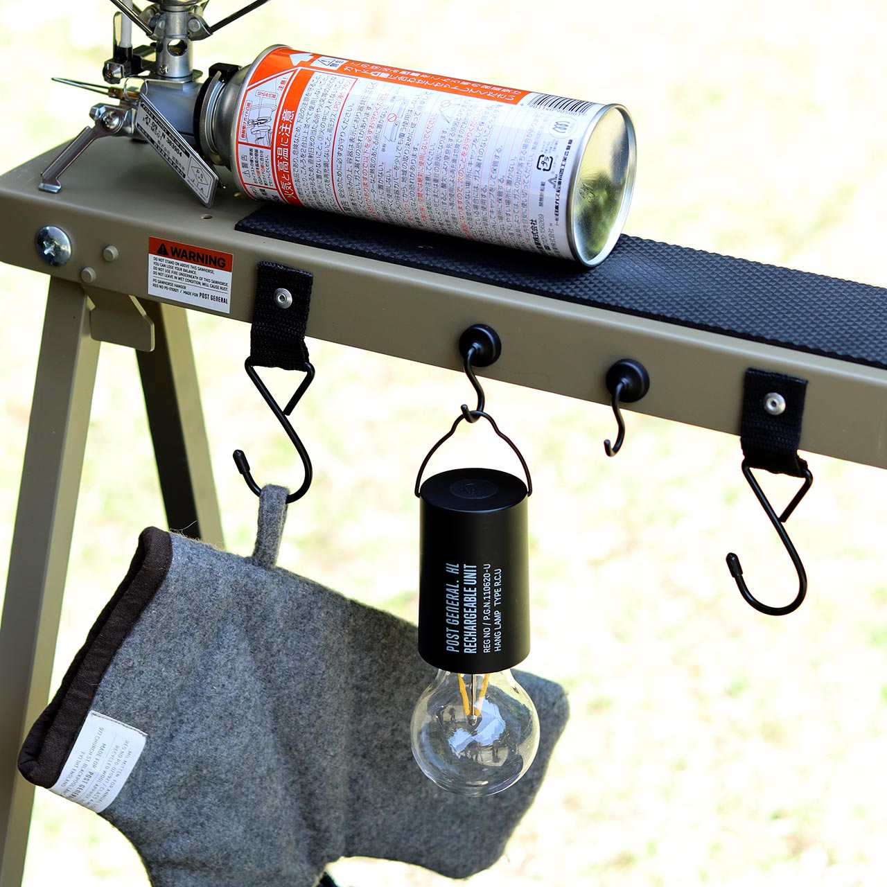 SAWHORSE & HANGER / ソーホース＆ハンガー - BLACK 【982160014