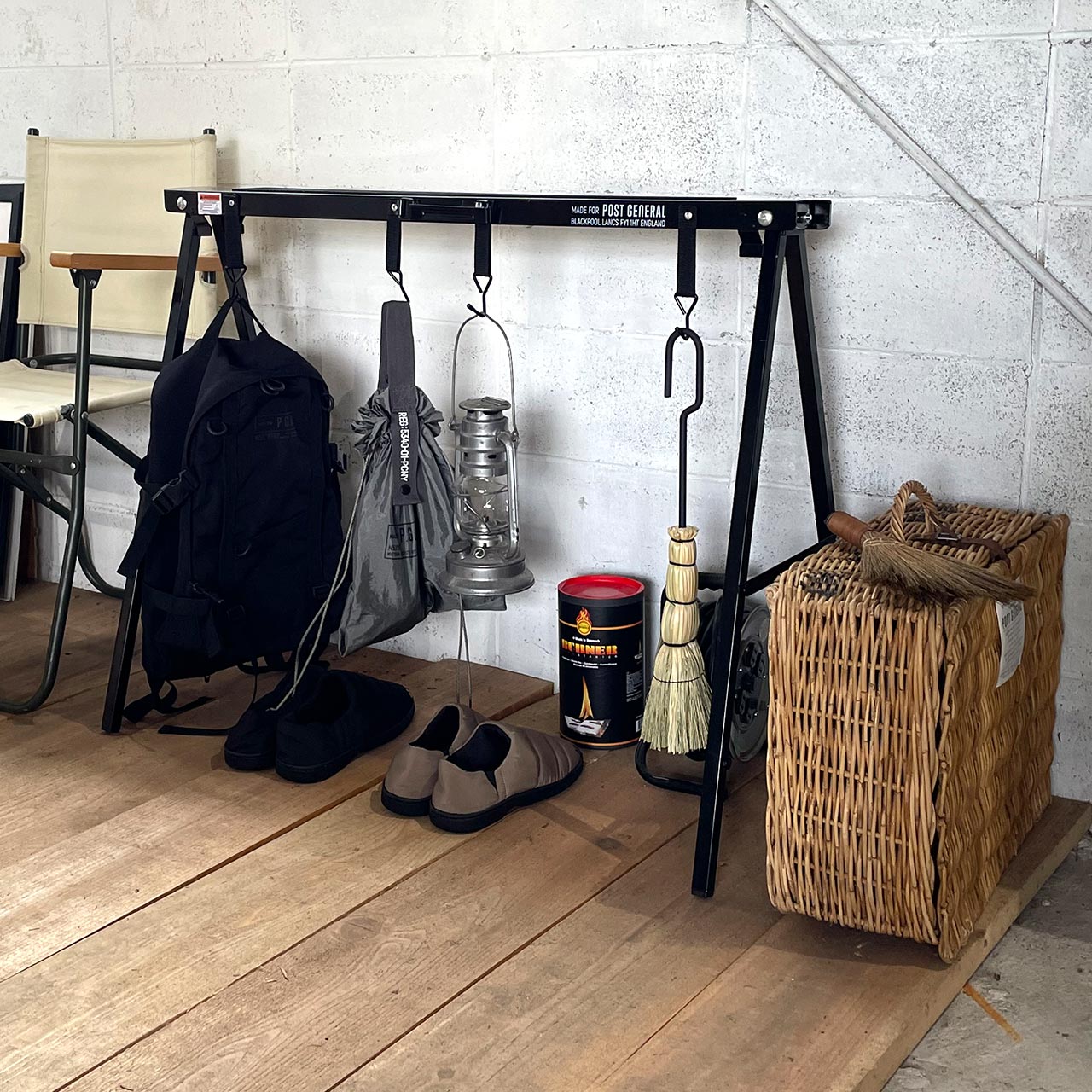 SAWHORSE & HANGER / ソーホース＆ハンガー - BLACK 【982160014