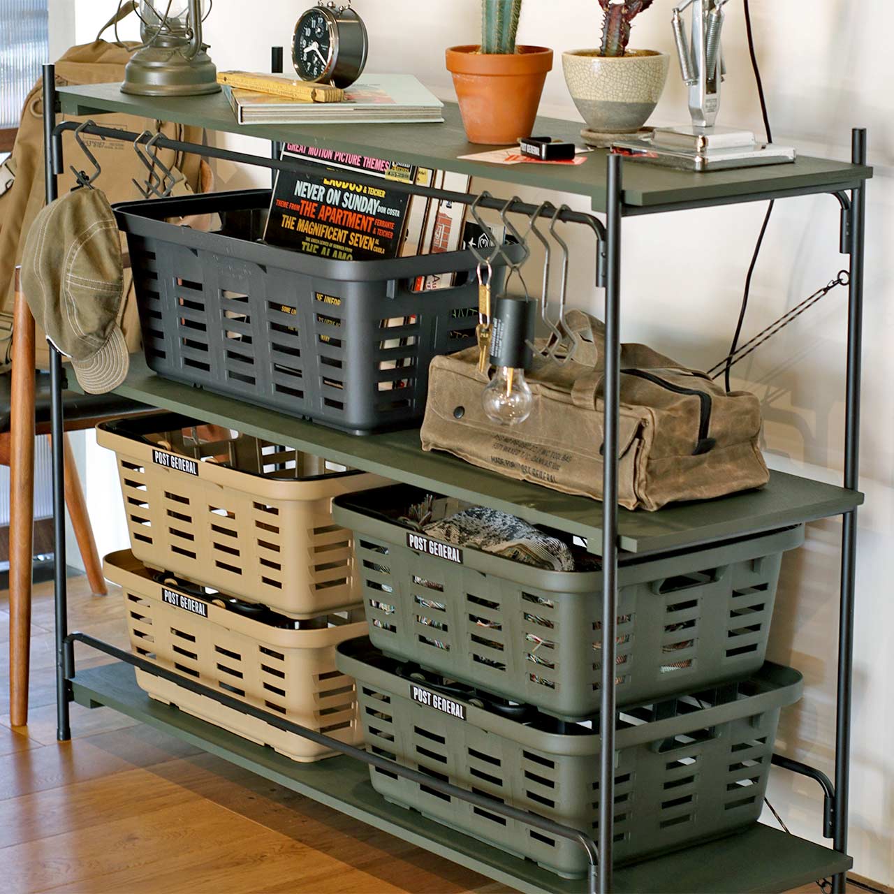 HEAVY DUTY BASKET LOW / ヘビーデューティーバスケット ロー - DULL