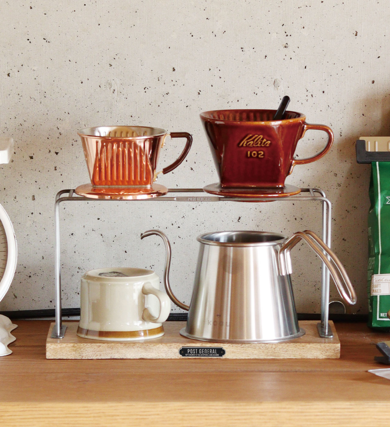 INDUSTRIAL COFFEE DRIPPER STAND / インダストリアル コーヒー