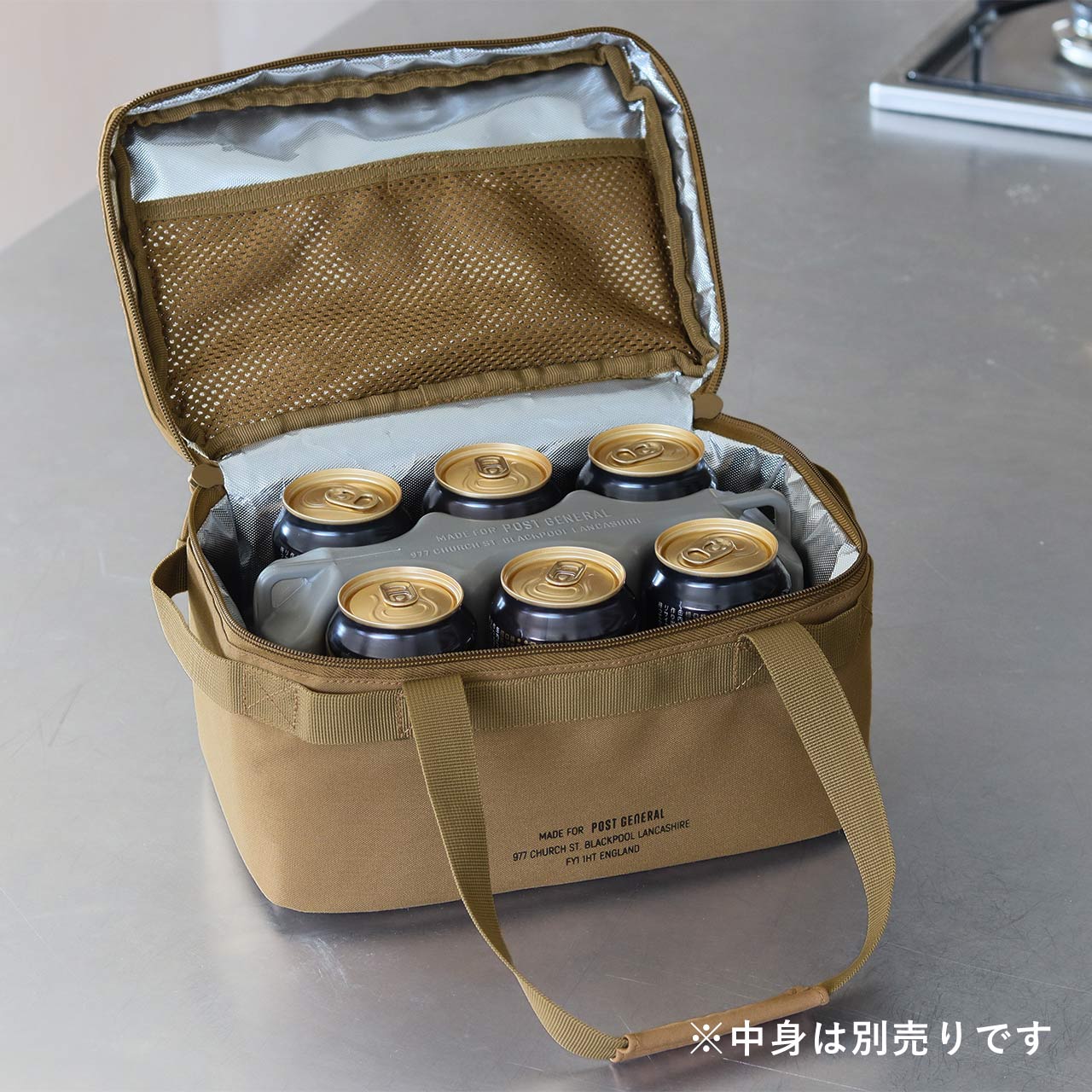 FIELD COOLER BAG / フィールドクーラーバッグ - WOLF BROWN 