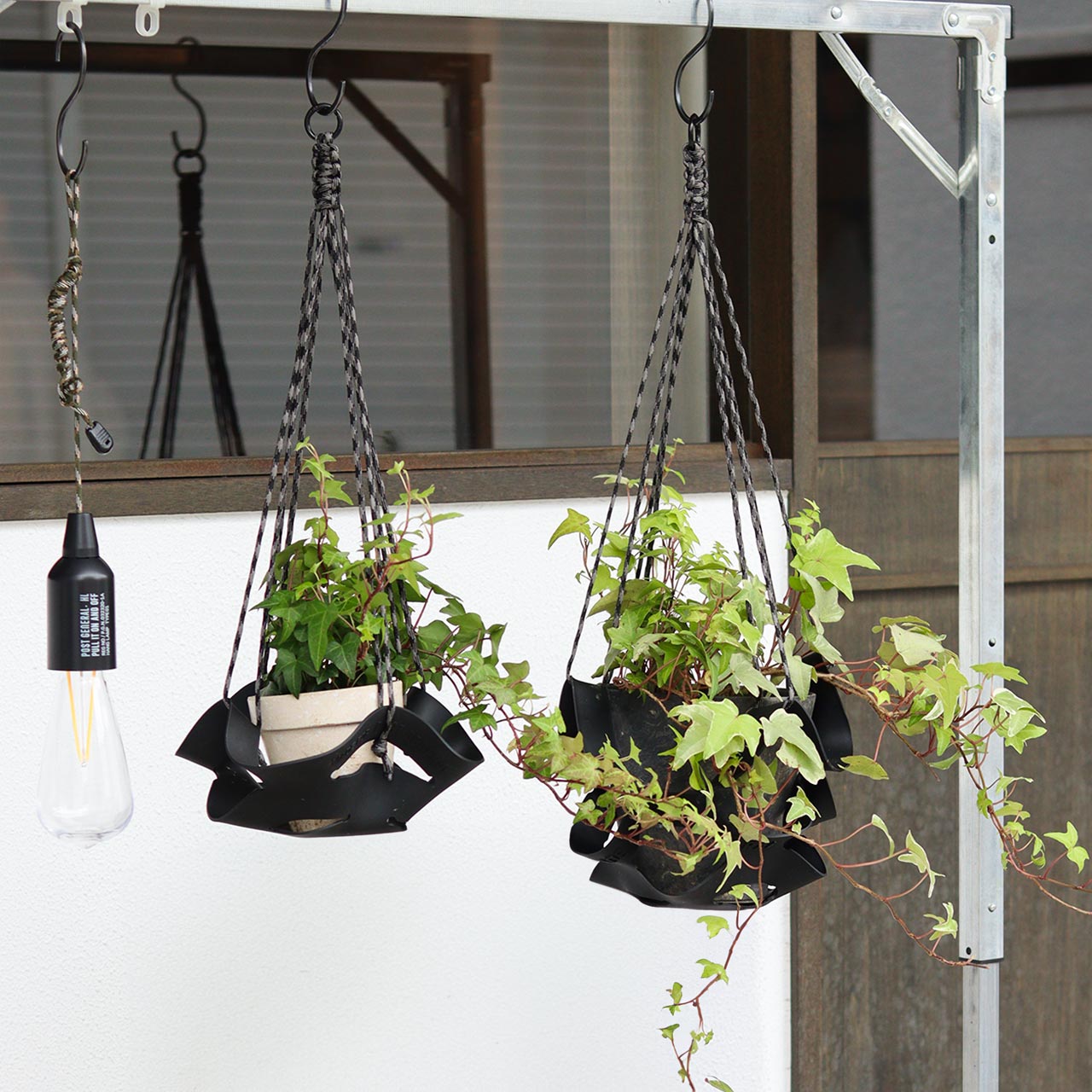 RUBBER POT HANGER L / ラバーポットハンガー Lサイズ - BLACK
