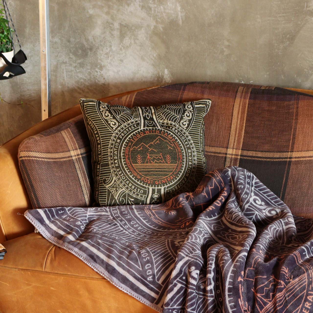 TO-GO CUSHION COVER / トゥーゴー クッションカバー - TIGER