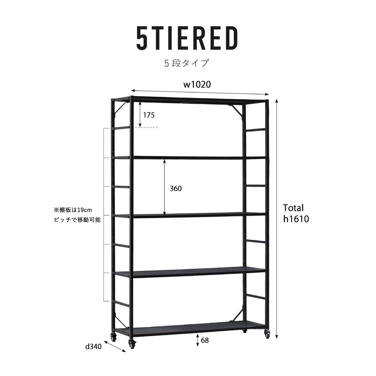 LIGHT-WEIGHT IRON MESH SHELF / ライトウェイトアイアンメッシュ