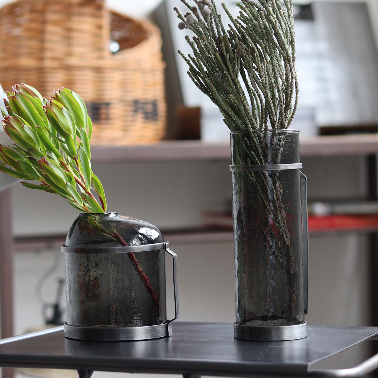 INDUSTRIAL VASE BOTTLE / インダストリアル ベース ボトル - CLEAR