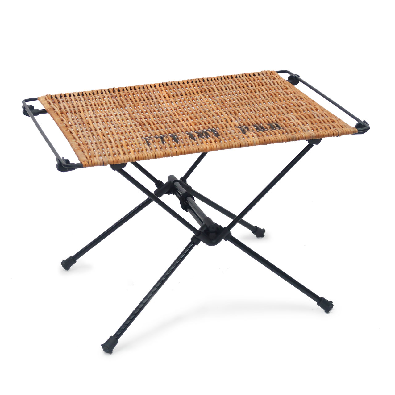 FOLDING RATTAN TABLE -BY THE AROROG.- / フォールディングラタン
