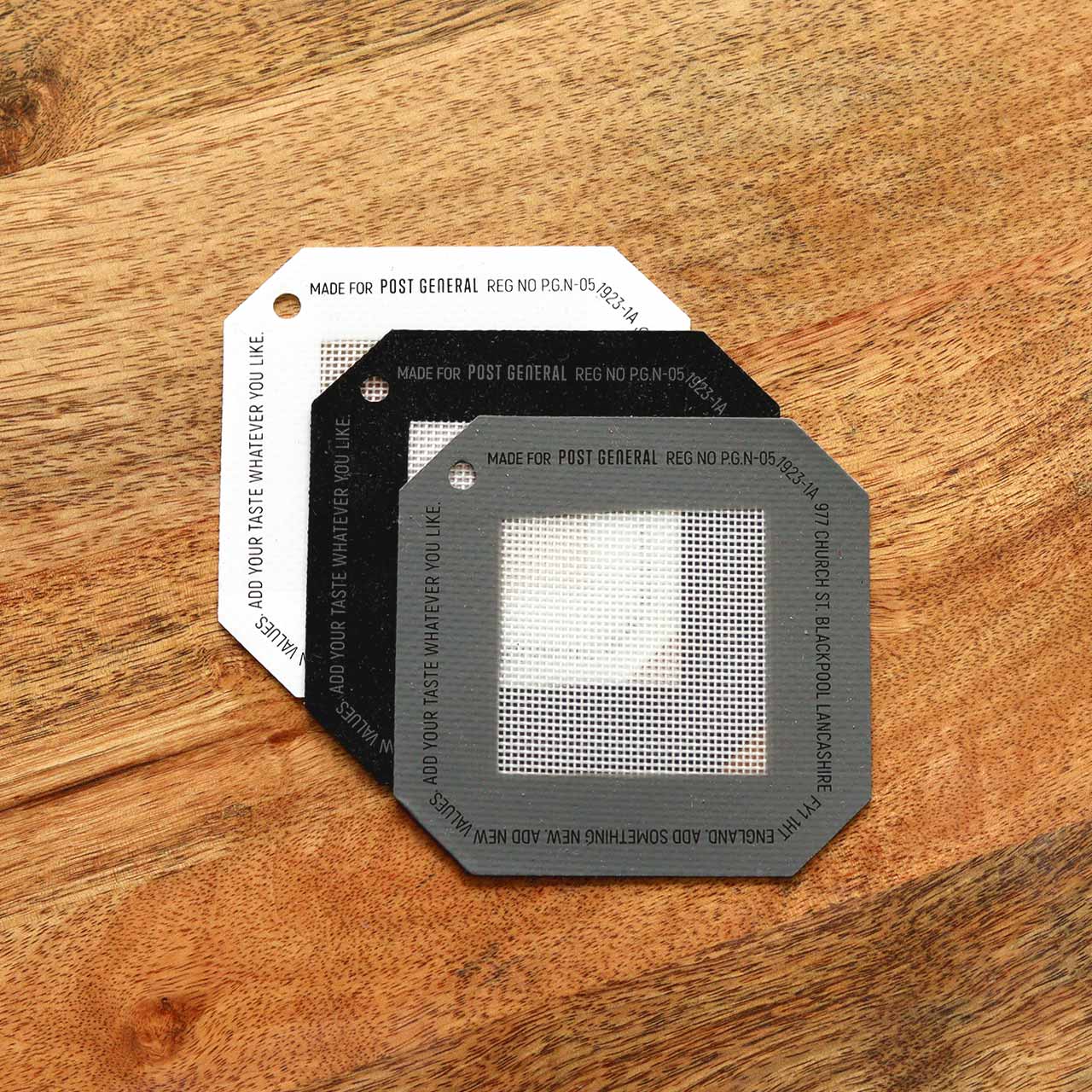 SILICONE COASTER -PACK2- / シリコンコースター パックツー - BLACK