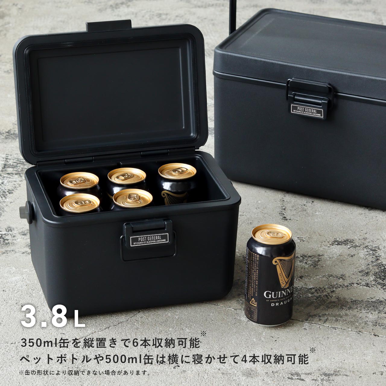 THE ICE ERA HARD-SHELL COOLER 3.8L / アイスエラ ハードシェル