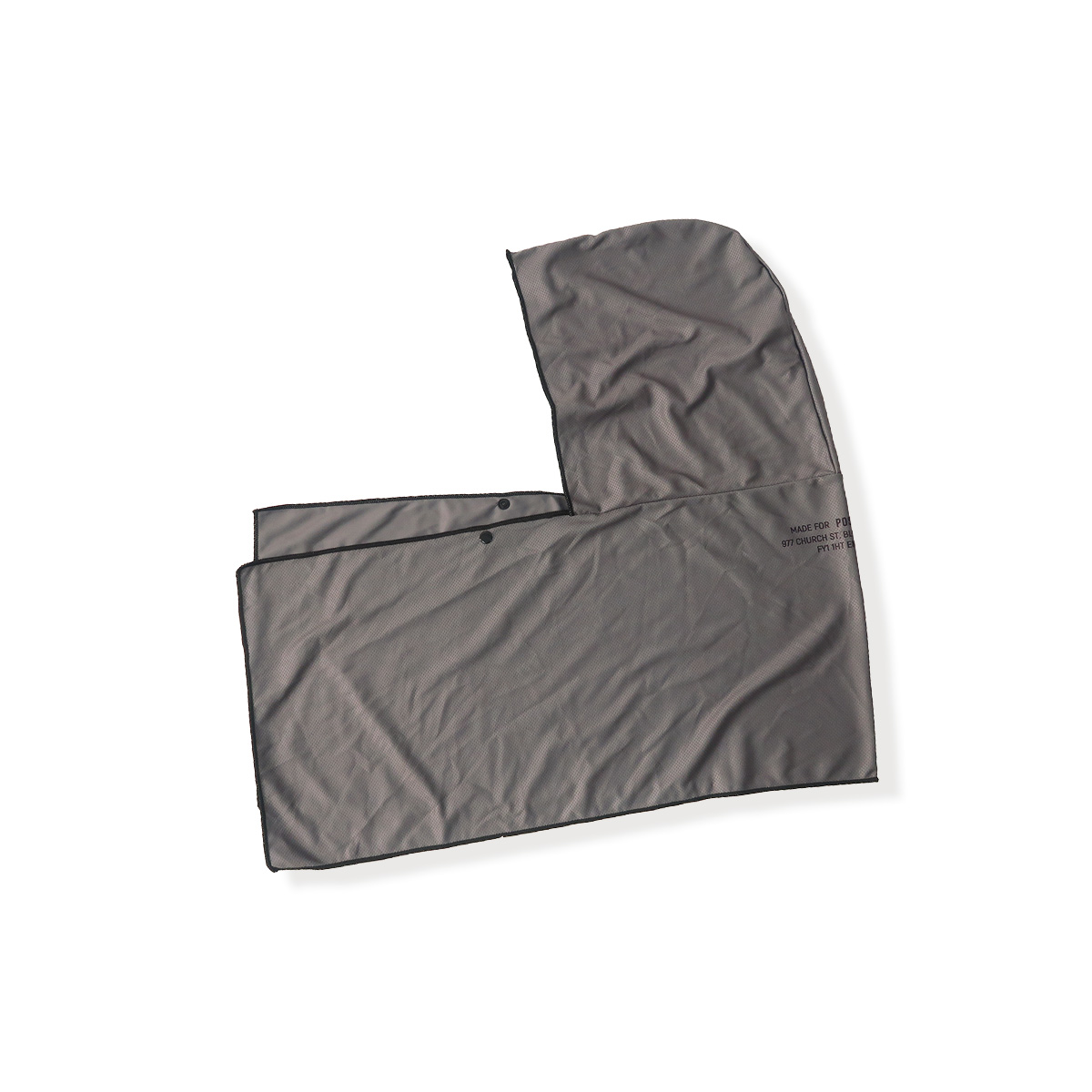 QUICKDRY HOODIETOWEL / クイックドライ フーディータオル - LOGO GRAY
