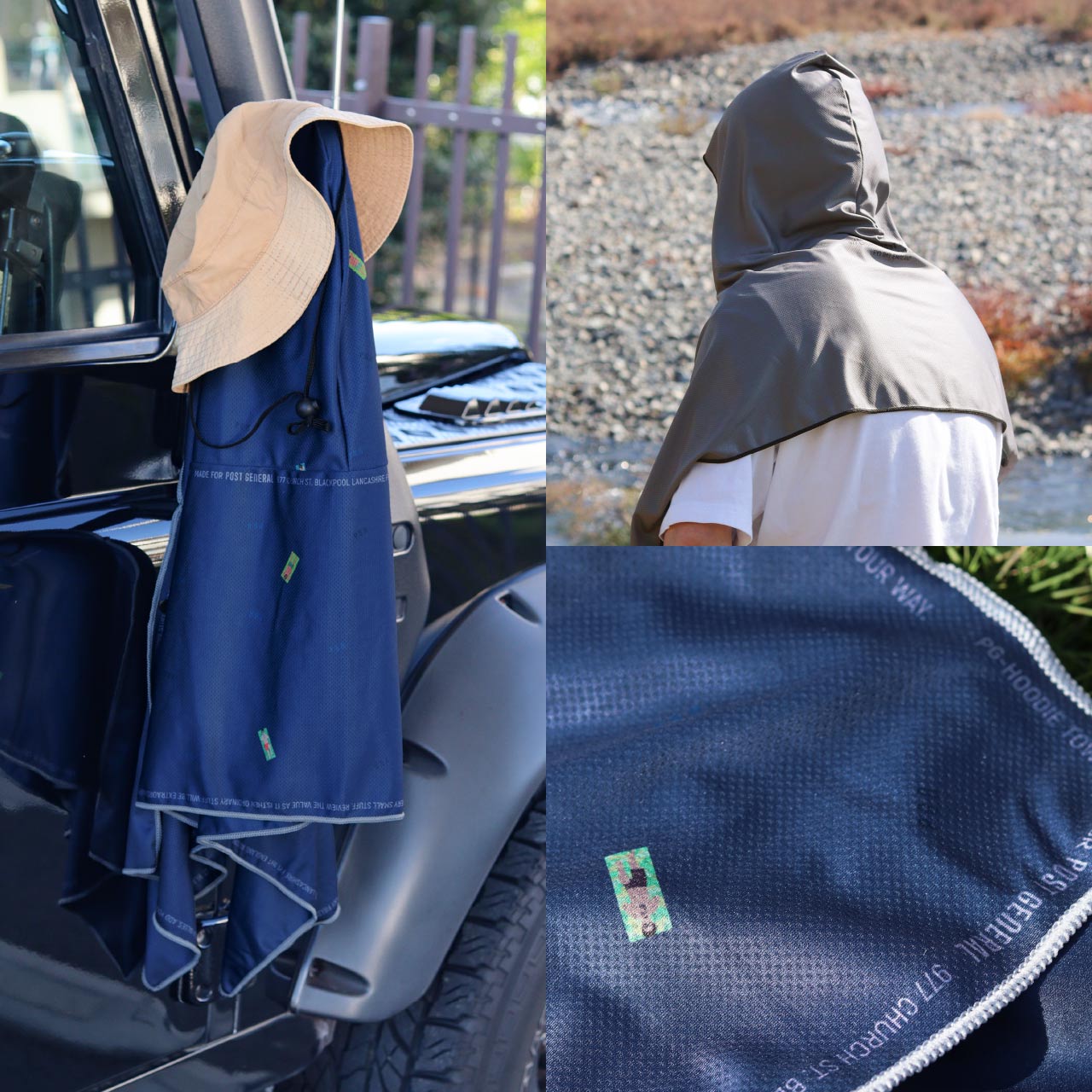 QUICKDRY HOODIETOWEL / クイックドライ フーディータオル - TREKKING