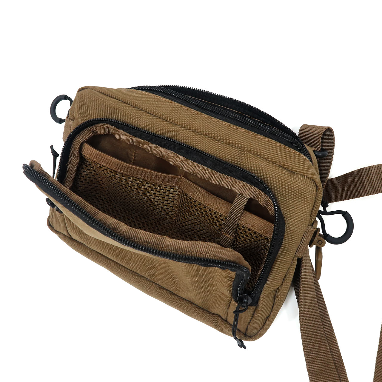 3WAY CHESTBAG POUCH / 3ウェイチェストバッグポーチ - WOLF BROWN