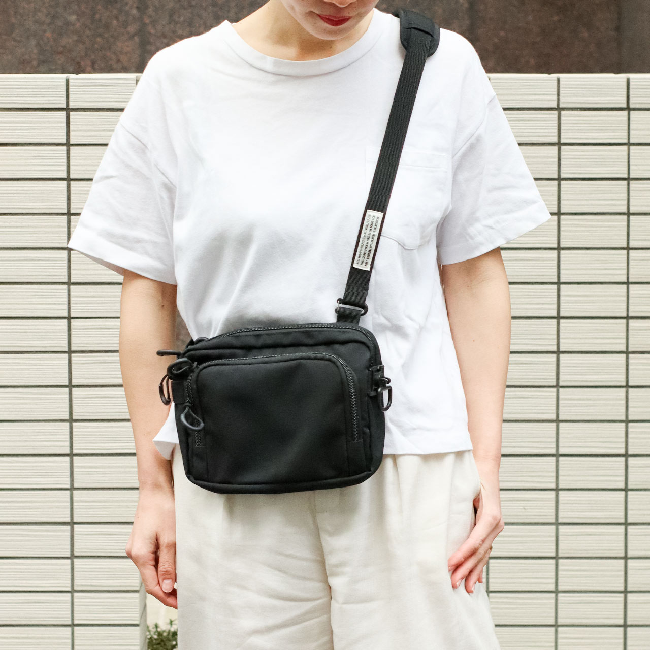 3WAY CHESTBAG POUCH / 3ウェイチェストバッグポーチ - BLACK