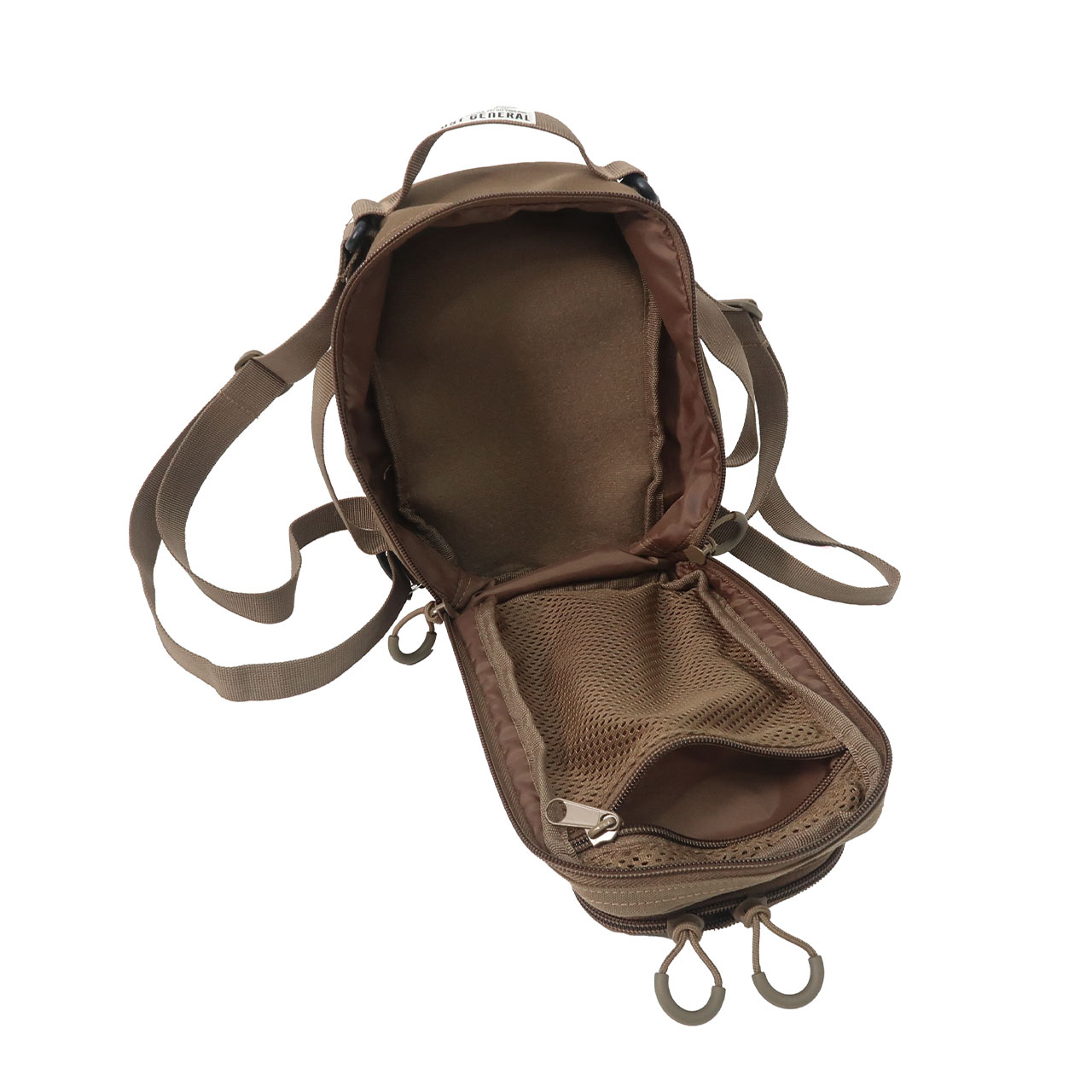 4WAY BACKPACK POUCH / 4ウェイバックパックポーチ - WOLF BROWN