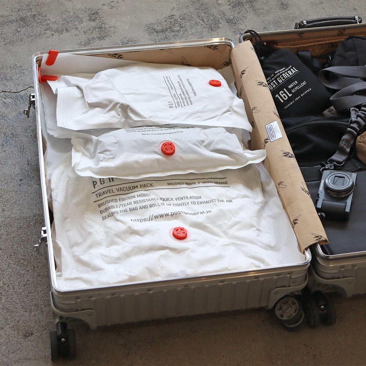 TRAVEL VACUUM PACK BWH L -PACK2- / トラベルバキュームパック L