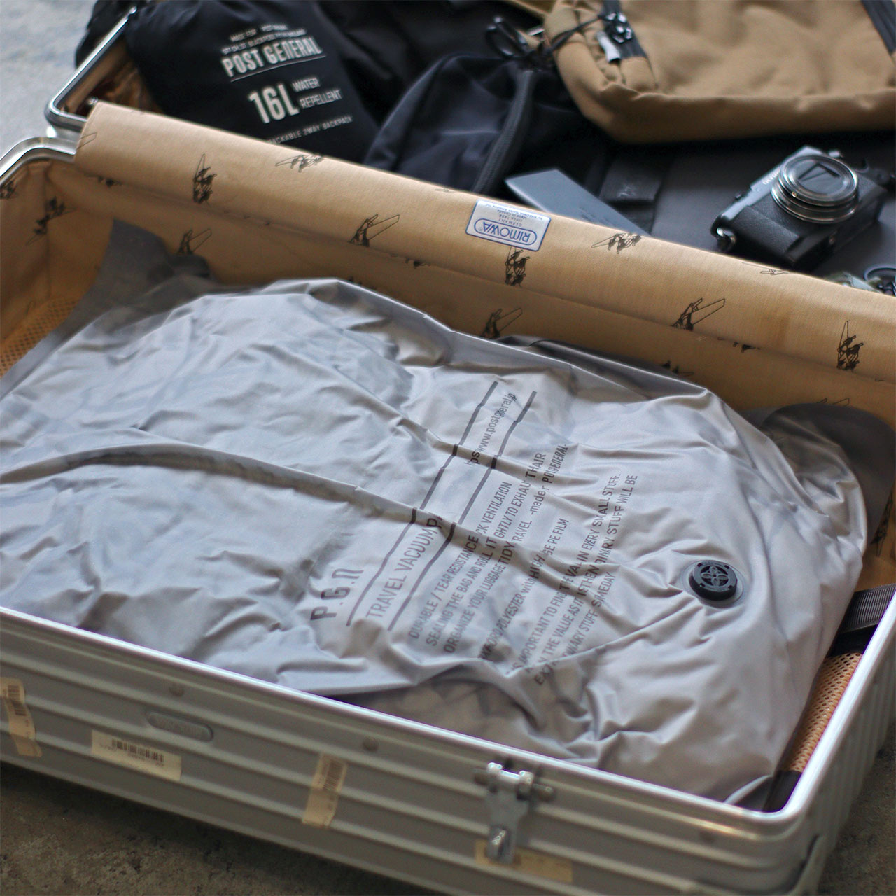 TRAVEL VACUUM PACK LL -PACK2- / トラベルバキュームパック LLサイズ