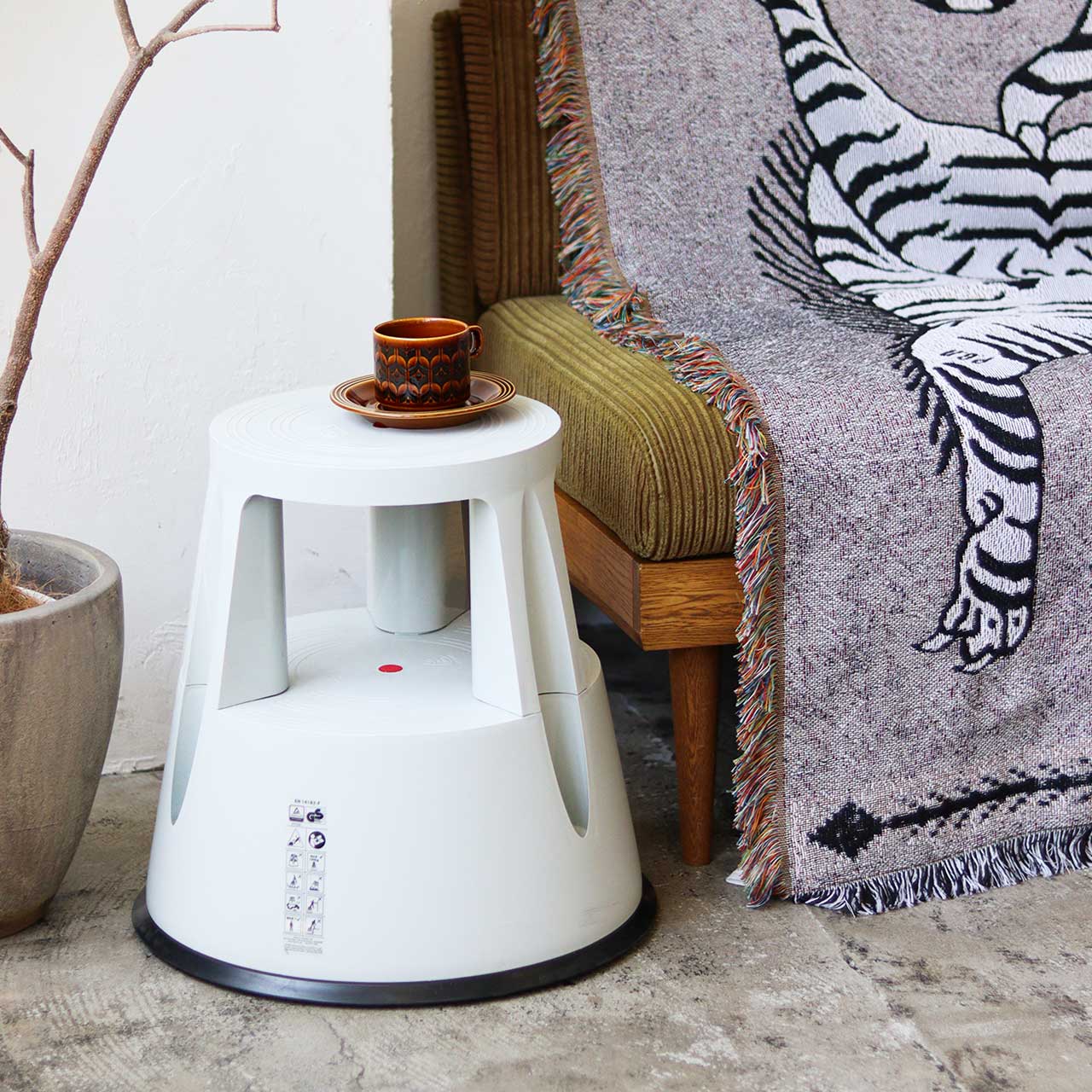 TWINCO STEP&STOOL / トゥインコ ステップ&スツール - BASALT GRAY