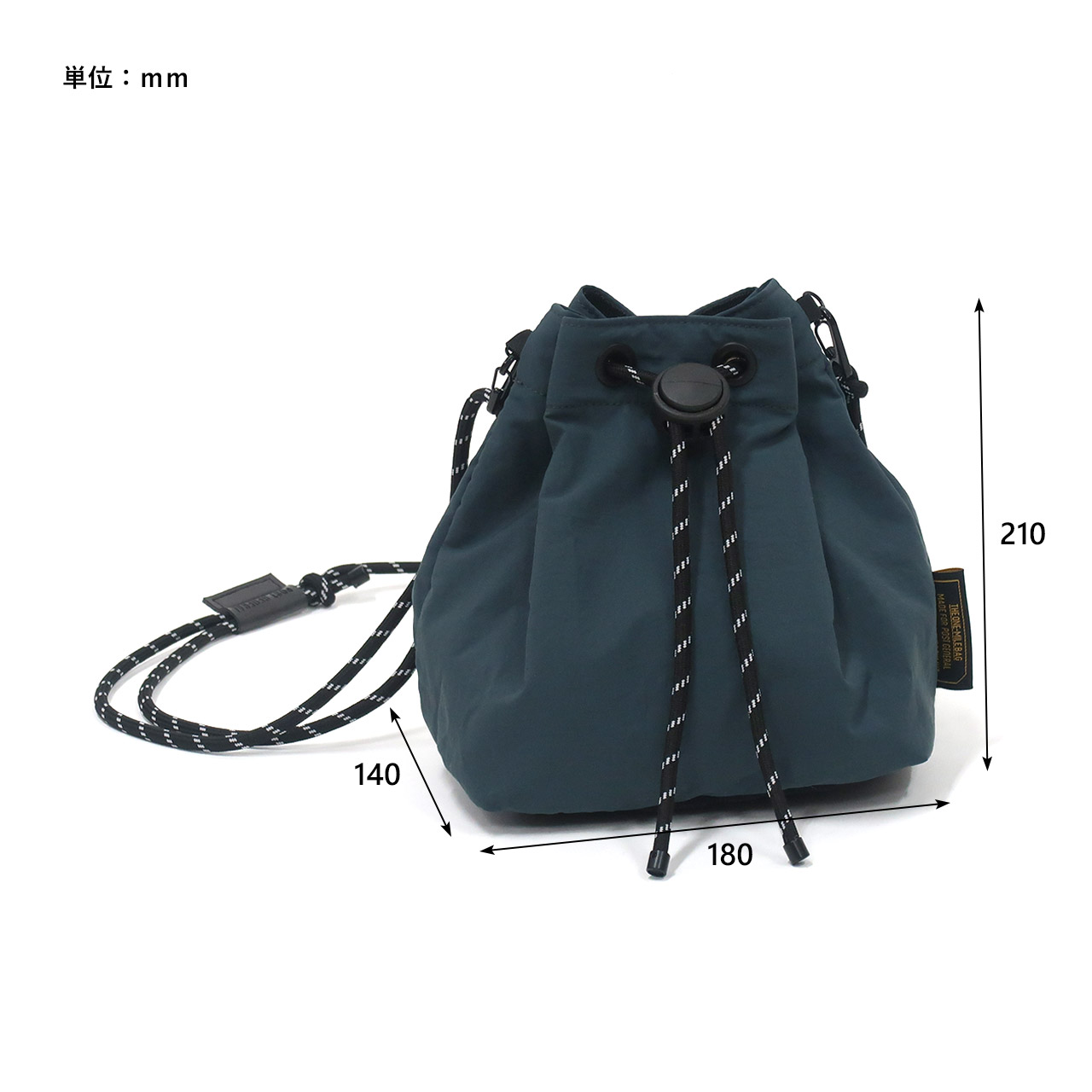 ONE-MILE BAG / ワンマイルバッグ - BLACK 【982540007】 | POST GENERAL