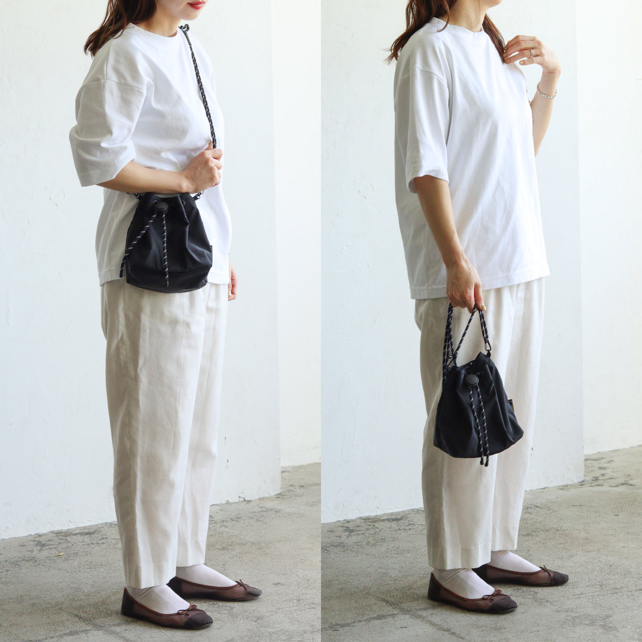 2way one mile bag☆ハンドメイド ONE-MILE BAG / ワンマイルバッグ - BLACK 【982540007】 | POST GENERAL