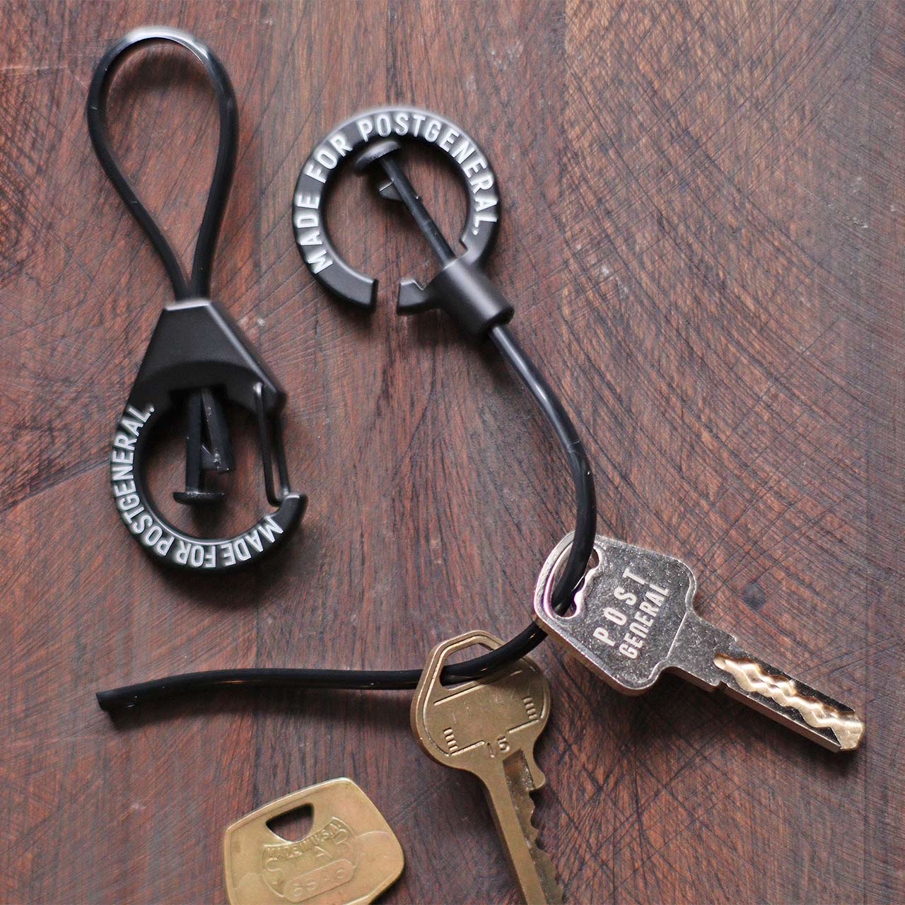 ZINC ALLOY KEY RING CARABINER / ジンクアロイ キーリング カラビナ