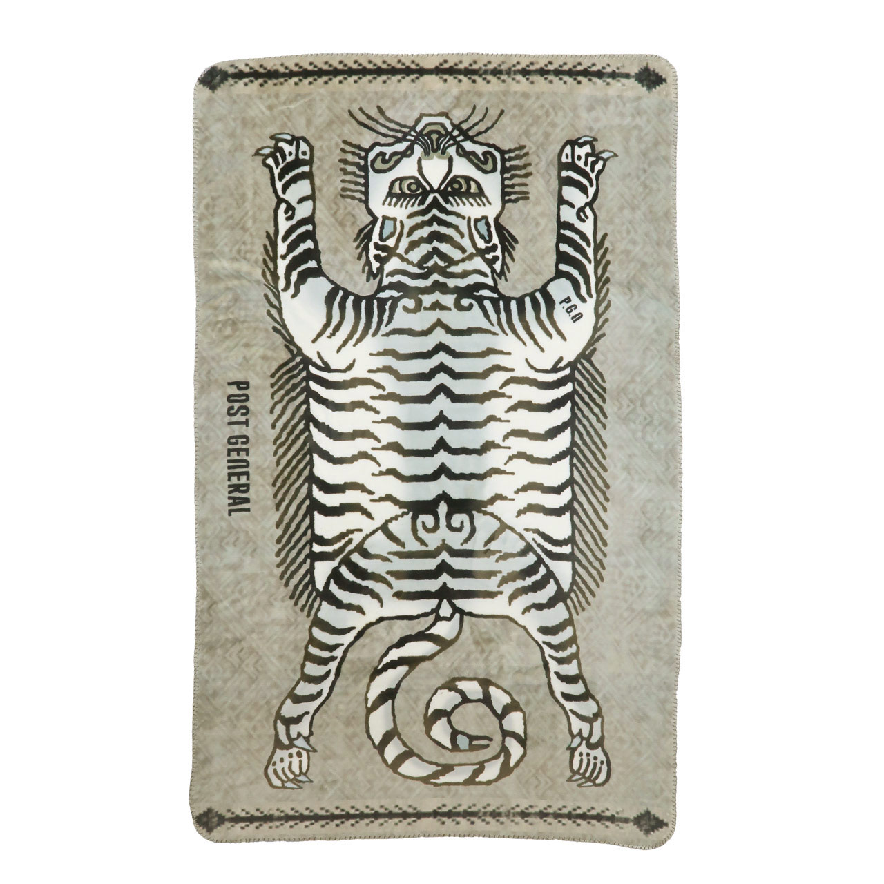 FLANNEL FLEECE BLANKET / フランネル フリースブランケット - WH