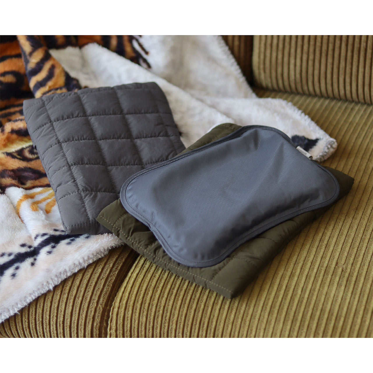 ELECTRIC HOT-WATER BAG / 電気式湯たんぽ - GRAY 【982590008